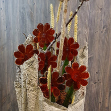 Last inn bildet i Galleri-visningsprogrammet, Blomsterpinne Rød blomst
