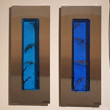 Last inn bildet i Galleri-visningsprogrammet, Glassbilde på avlang ramme (rustfritt stål)
